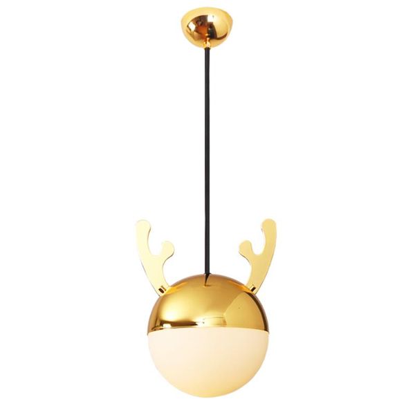 pendant lamps nordic white glass antlers electro-plated lights children's room living bedroom cartoon front desk 
pendant lamps nordic white glass antlers electro-plated lights children's room living bedroom cartoon front desk