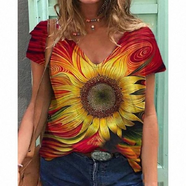 women's plus size t shirt floral graphic print short sleeve v neck daily cotton blend / loose d9zp#, Black
women's plus size t shirt floral graphic print short sleeve v neck daily cotton blend / loose d9zp#, Black