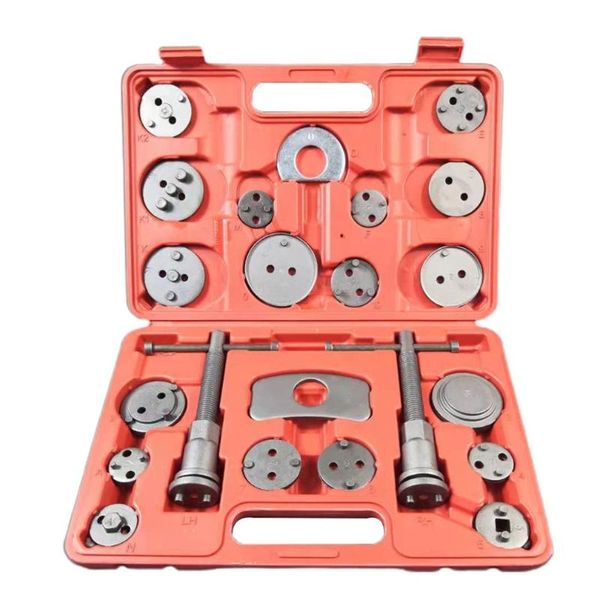 professional hand tool sets 22-piece brake piston reset set disc caliper wind back compression
professional hand tool sets 22-piece brake piston reset set disc caliper wind back compression