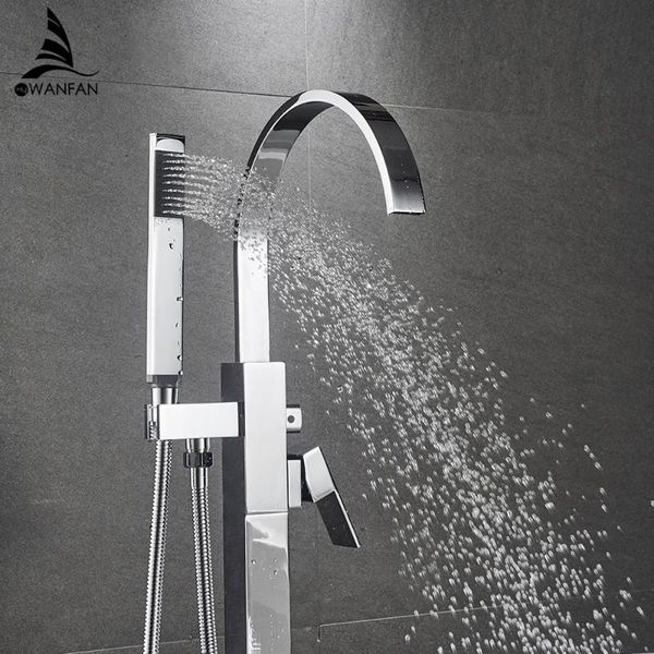 chrome bathtub floor stand faucet mixer single handle mixer tap 360 rotation spout with abs hand shower bath shower 4015
chrome bathtub floor stand faucet mixer single handle mixer tap 360 rotation spout with abs hand shower bath shower 4015