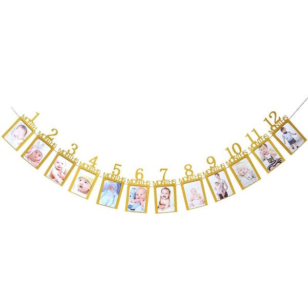 frames 12 months po frame paper banner first happy birthday decor 1st baby boy girl my 1 one year party supplies gold flag
frames 12 months po frame paper banner first happy birthday decor 1st baby boy girl my 1 one year party supplies gold flag
