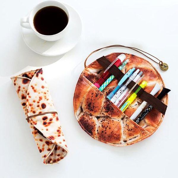 cartoon cute stationery pancake roll pencil bag school students pu leather storage case bags
cartoon cute stationery pancake roll pencil bag school students pu leather storage case bags
