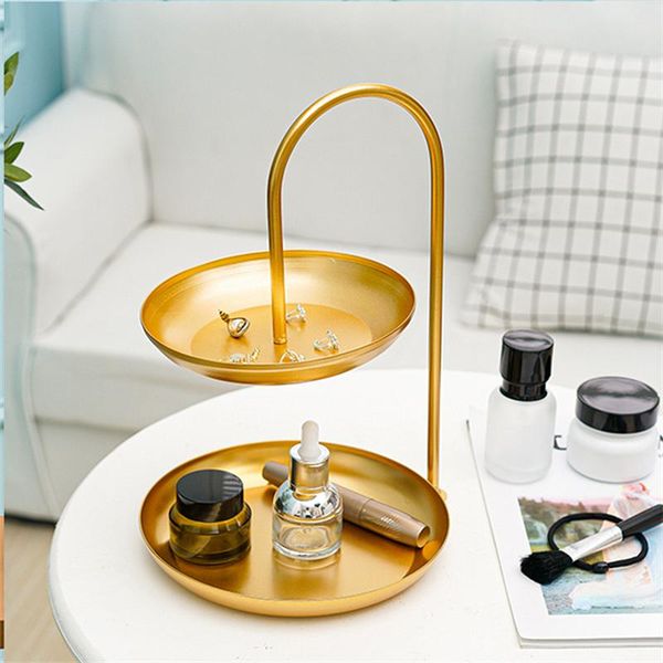storage boxes & bins jewelry rack nordic gold double-layer candy tray home box earrings makeup dressing table
storage boxes & bins jewelry rack nordic gold double-layer candy tray home box earrings makeup dressing table