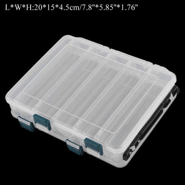 double sided plastic box organizer fishing lures holder case practical adjustable compartment bait display storage #t2p accessories
double sided plastic box organizer fishing lures holder case practical adjustable compartment bait display storage #t2p accessories
