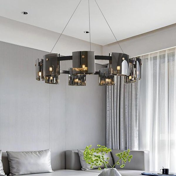 creative modern led chandelier lighting dining living room luxury hanging lamp amber/smoky glass bedroom study deco g9 fixtures pendant lamp
creative modern led chandelier lighting dining living room luxury hanging lamp amber/smoky glass bedroom study deco g9 fixtures pendant lamp
