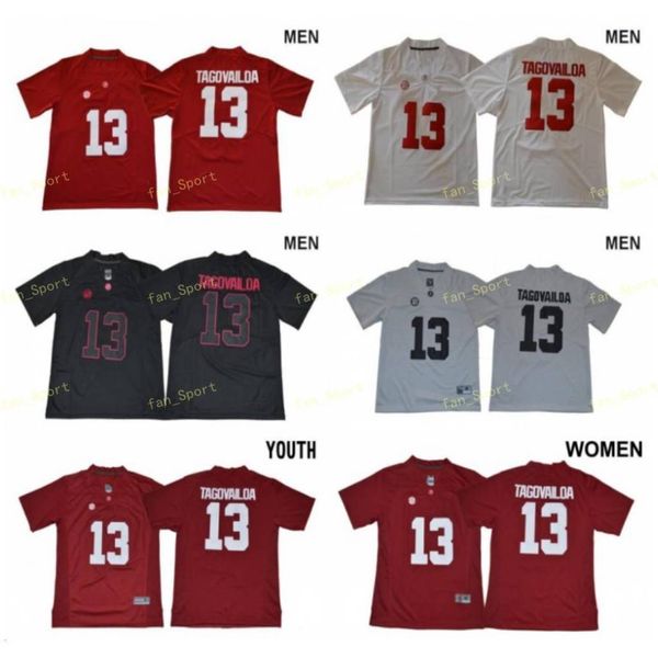 ncaa college tua tagovailoa jerseys 13 alabama crimson tide football jersey red white men women youth, Black
ncaa college tua tagovailoa jerseys 13 alabama crimson tide football jersey red white men women youth, Black