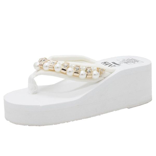 slippers 2021 summer wedges high heels platform shoes woman pearl rivet flip flops beach women thick bottom plus size, Black
slippers 2021 summer wedges high heels platform shoes woman pearl rivet flip flops beach women thick bottom plus size, Black
