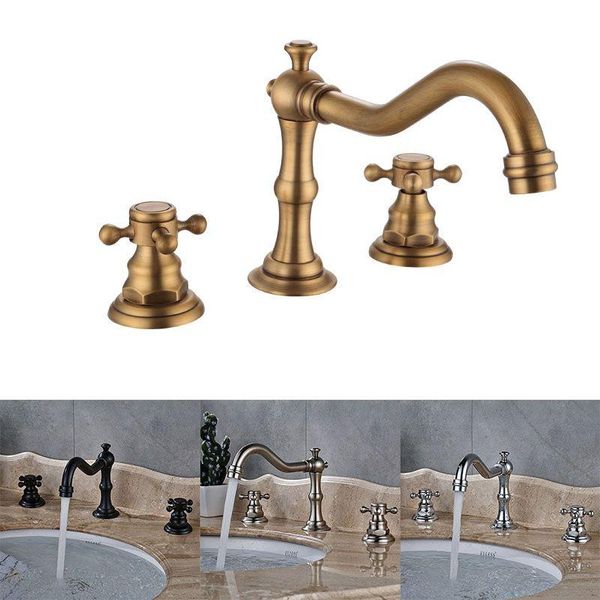 bathroom sink faucets 8-inch widespread deck mount faucet basin mixer tap dual cross handles chrome antique brass solid water taps decoratio
bathroom sink faucets 8-inch widespread deck mount faucet basin mixer tap dual cross handles chrome antique brass solid water taps decoratio