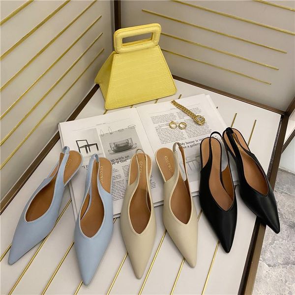 dress shoes 2021 brand women sandals pointed toe gladiator designers med heels sandal office leather casual woman summer, Black
dress shoes 2021 brand women sandals pointed toe gladiator designers med heels sandal office leather casual woman summer, Black
