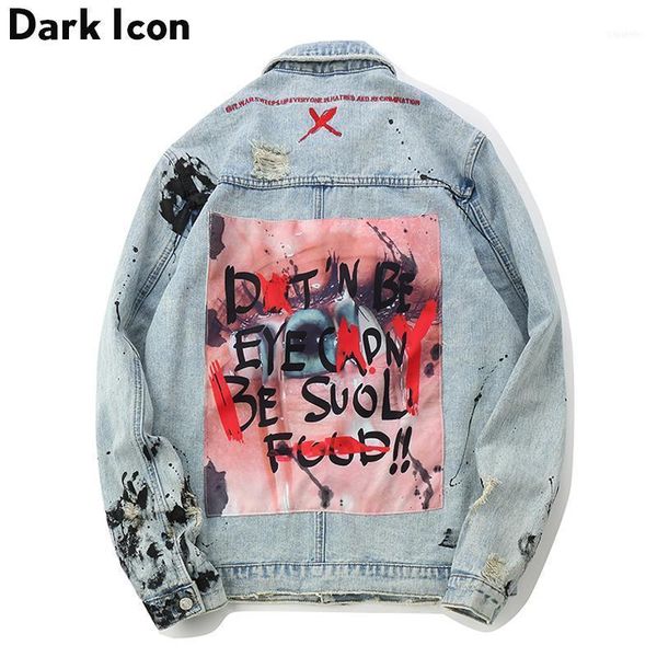 men's jackets graffiti appliques hip hop jeans jacket men 2021 autumn turn-down collar washing material denim for casual jackets1, Black;brown
men's jackets graffiti appliques hip hop jeans jacket men 2021 autumn turn-down collar washing material denim for casual jackets1, Black;brown