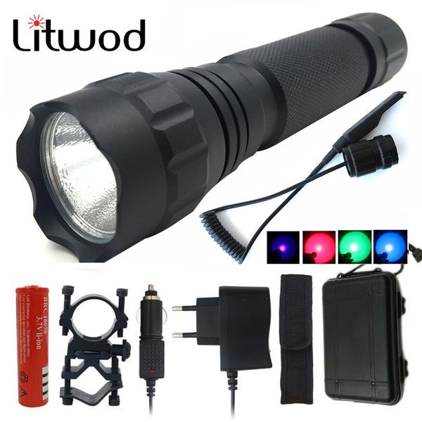 tactical lights red / green purple blue white xm l t6 led torch camping hunting outdoor activity lamp flashlights torches
tactical lights red / green purple blue white xm l t6 led torch camping hunting outdoor activity lamp flashlights torches
