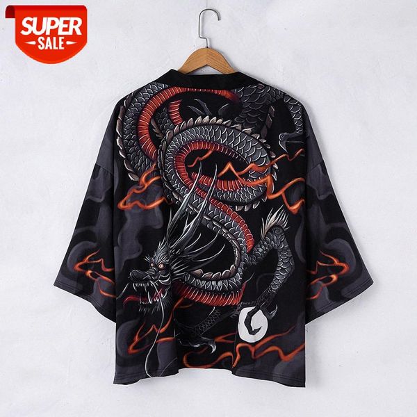 cross-border sourcing japanese style ukiyo-e robe costume raptor crossing the river kimono loose three-quarter sleeve shirt #dj5b, White;black
cross-border sourcing japanese style ukiyo-e robe costume raptor crossing the river kimono loose three-quarter sleeve shirt #dj5b, White;black