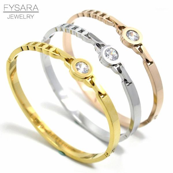 fysara jewelry high polish buckle crystal pulseira rose gold chains bracelet for women stainless steel bangles1, Black
fysara jewelry high polish buckle crystal pulseira rose gold chains bracelet for women stainless steel bangles1, Black