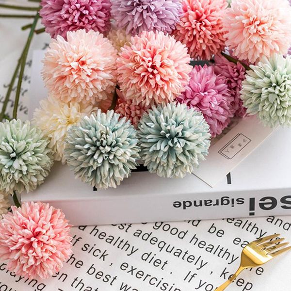1/2 branch artificial flower bouquet silk dandelion flower ball fake flowers diy home widding decoration valentines day gifts
1/2 branch artificial flower bouquet silk dandelion flower ball fake flowers diy home widding decoration valentines day gifts