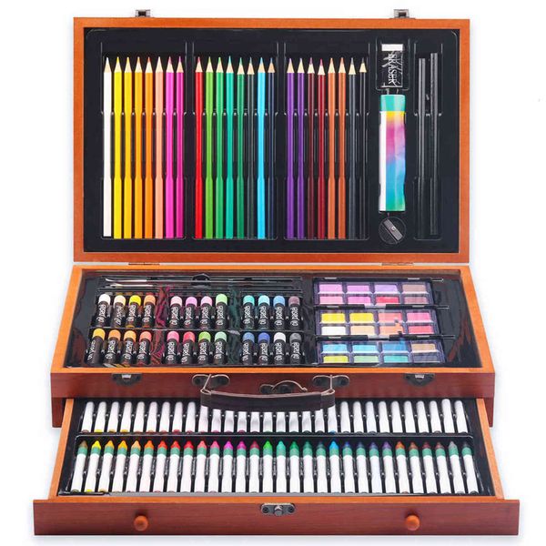 pencils wooden stationery set children's painting brush set 142 color lead art suppli tool gift box
pencils wooden stationery set children's painting brush set 142 color lead art suppli tool gift box