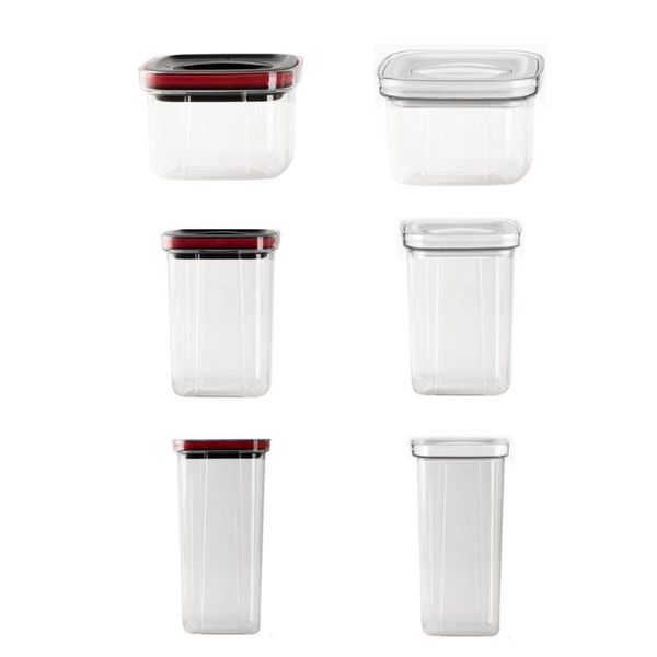 storage bottles & jars sealed jar transparent knob switch fresh-keeping moisture-proof leak-proof tank pet food container for kitchen
storage bottles & jars sealed jar transparent knob switch fresh-keeping moisture-proof leak-proof tank pet food container for kitchen