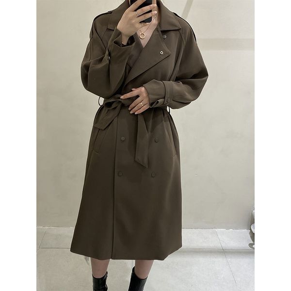 women's t-shirt 2021 spring and autumn windbreaker women's korean version medium double breasted temperament long sleeve thin coat, White
women's t-shirt 2021 spring and autumn windbreaker women's korean version medium double breasted temperament long sleeve thin coat, White