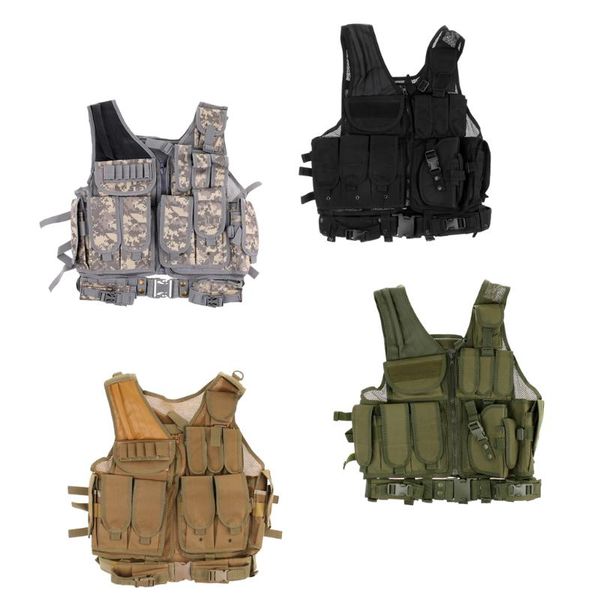 hunting jackets tactical cs field vest nylon combat training security protective for adults, Camo;black
hunting jackets tactical cs field vest nylon combat training security protective for adults, Camo;black