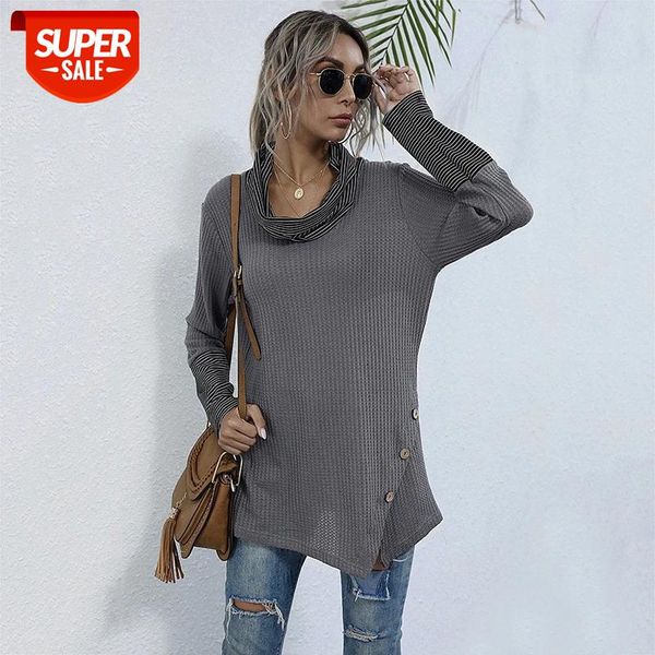 autumn fashion asymmetrical t shirt women casual pile collar full sleeve button pullover bottoming t shirt for women new #eb76, White
autumn fashion asymmetrical t shirt women casual pile collar full sleeve button pullover bottoming t shirt for women new #eb76, White