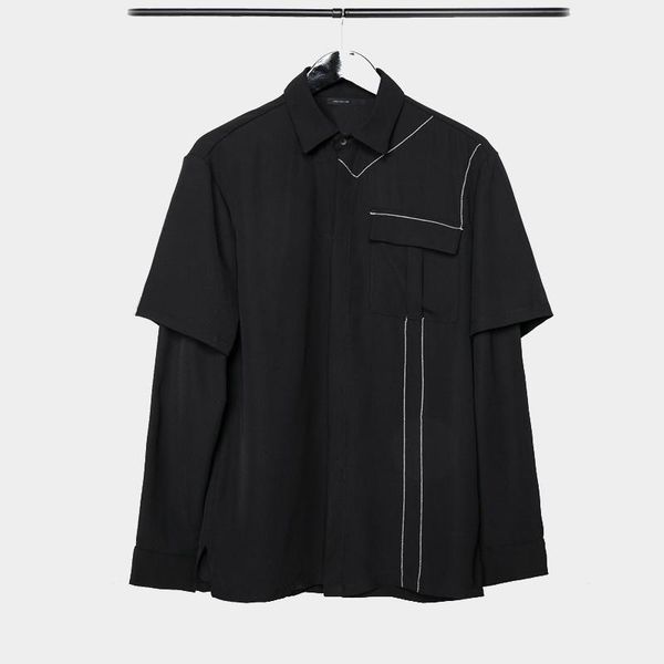 men's casual shirts seak men high street hip hop punk rock style long sleeve clothing spring male full, White;black
men's casual shirts seak men high street hip hop punk rock style long sleeve clothing spring male full, White;black