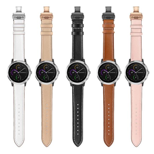 watch bands butterfly buckle leather band for garmin vivoactive 3 music vivomove hr strap forerunner 645 245m bracelet 20mm, Black;brown
watch bands butterfly buckle leather band for garmin vivoactive 3 music vivomove hr strap forerunner 645 245m bracelet 20mm, Black;brown
