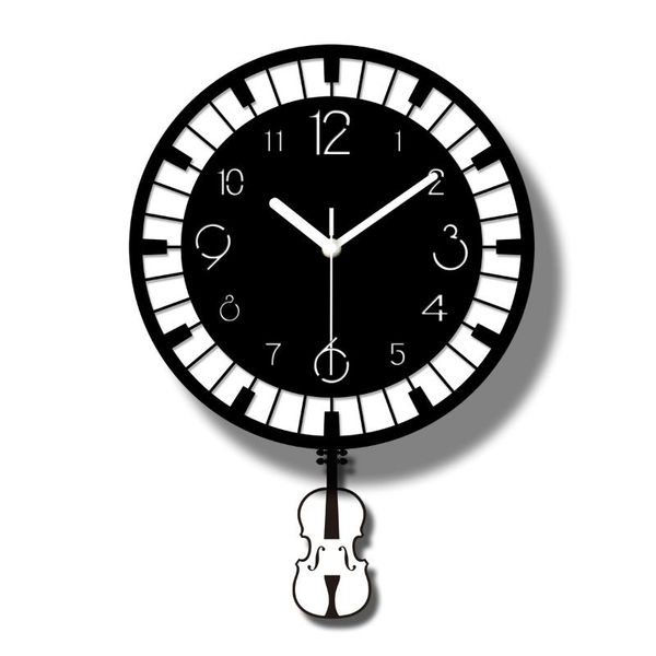 wall clocks acrylic swing clock creative piano key graphic mute suitable for living room office
wall clocks acrylic swing clock creative piano key graphic mute suitable for living room office