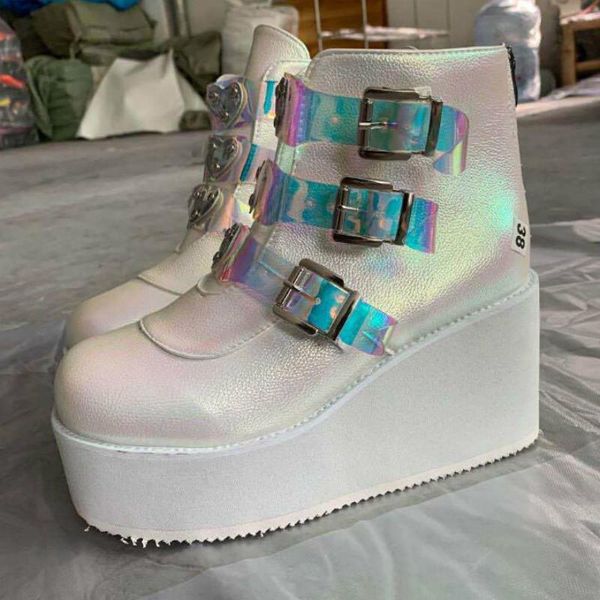 boots plus size women shoes platform 2021 autumn short colorful super high heel wedges fashion round toe buckle footwear, Black
boots plus size women shoes platform 2021 autumn short colorful super high heel wedges fashion round toe buckle footwear, Black