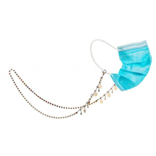 sunglasses frames anti-lost love heart butterfly cords glasses clips face mask necklace eyeglass lanyard reading chain, Silver
sunglasses frames anti-lost love heart butterfly cords glasses clips face mask necklace eyeglass lanyard reading chain, Silver