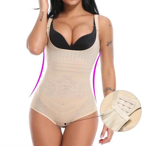 women's shapers women full body shaper seamless hook bodysuit shapewear tummy slimming sheath abdomen reducing corset bulifter booty en, Black;white
women's shapers women full body shaper seamless hook bodysuit shapewear tummy slimming sheath abdomen reducing corset bulifter booty en, Black;white