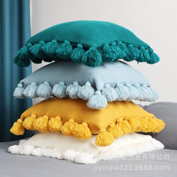 cushion/decorative pillow nordic retro ear pillows living room sofa solid color tassel cushion with core bed big waist back office chair
cushion/decorative pillow nordic retro ear pillows living room sofa solid color tassel cushion with core bed big waist back office chair