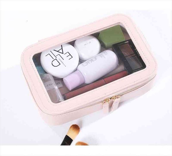 waterproof transparent travel large capacity cosmetic bag portable wash storage make up
waterproof transparent travel large capacity cosmetic bag portable wash storage make up
