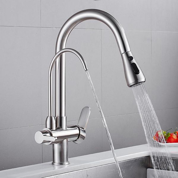 kitchen faucets mttuzk brass brushed pull down faucet with pure water cold modern drinking 3 way filtered mixer
kitchen faucets mttuzk brass brushed pull down faucet with pure water cold modern drinking 3 way filtered mixer