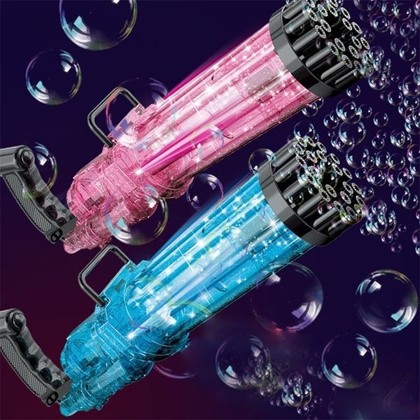 454421 hole gatling gun toy children's summer automatic big bubble blowing machine outdoor toys
454421 hole gatling gun toy children's summer automatic big bubble blowing machine outdoor toys