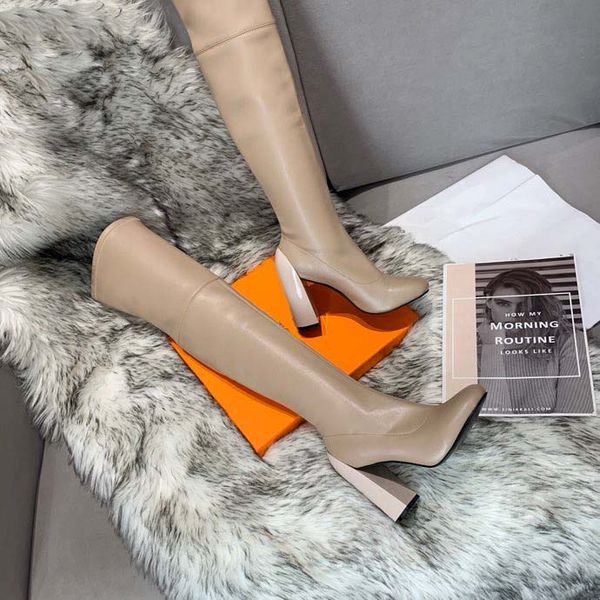 fashion casual color matching round head women's designer boots women's casual wild non slip suede leather women's boots cowb, Black
fashion casual color matching round head women's designer boots women's casual wild non slip suede leather women's boots cowb, Black
