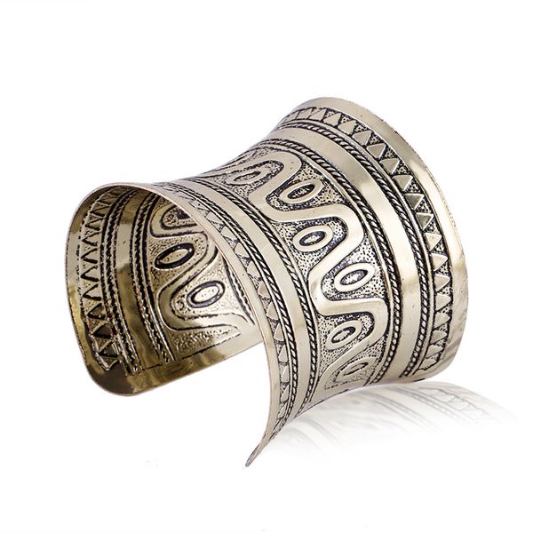 retro carved cut bangle personality exaggerated concave hand bracelet antique egyptian cultural symbols jewelry drop shipping, Black
retro carved cut bangle personality exaggerated concave hand bracelet antique egyptian cultural symbols jewelry drop shipping, Black