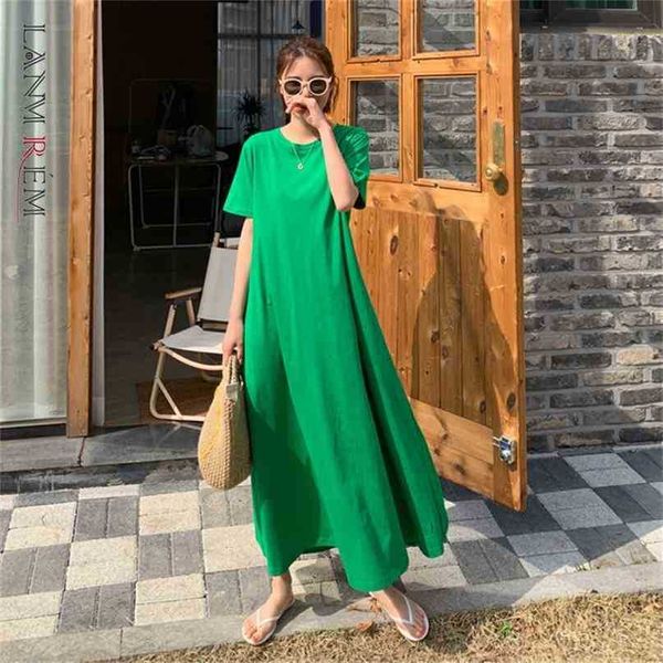 casual midi dress korean loose thin short sleeve cotton large a-line fashion summer women's 2p1682 210526, Black;gray
casual midi dress korean loose thin short sleeve cotton large a-line fashion summer women's 2p1682 210526, Black;gray