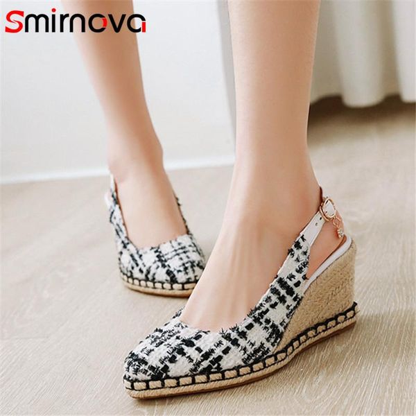 dress shoes smirnova 2021 wedges platform ladies elegant party wedding slingback summer buckle women pumps, Black
dress shoes smirnova 2021 wedges platform ladies elegant party wedding slingback summer buckle women pumps, Black