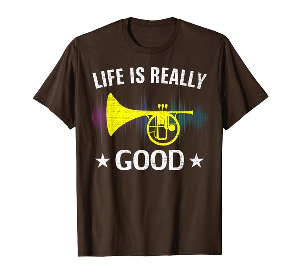 life is really good mellophone funny music orchestra gift t-shirt, White;black
life is really good mellophone funny music orchestra gift t-shirt, White;black