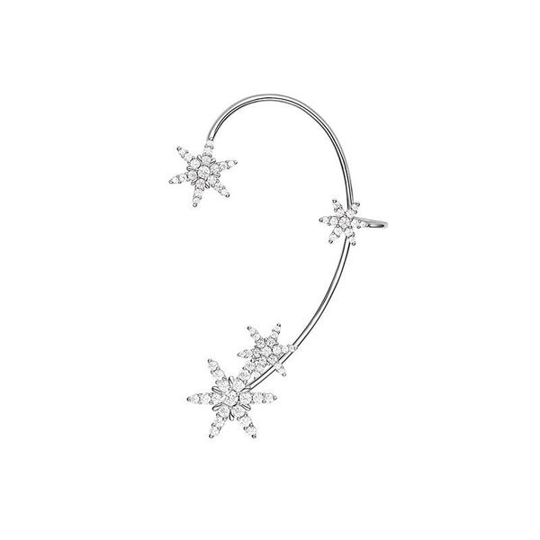 hef jewelry snowflake earrings 925 sterling silver female original high-grade ear clip new earrings without ear holes luxurys designers jewe, Golden
hef jewelry snowflake earrings 925 sterling silver female original high-grade ear clip new earrings without ear holes luxurys designers jewe, Golden