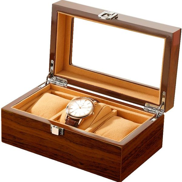 watch boxes & cases 3 box wood display watches case brown holder safe jewelry glass organizer packing storage, Black;blue
watch boxes & cases 3 box wood display watches case brown holder safe jewelry glass organizer packing storage, Black;blue