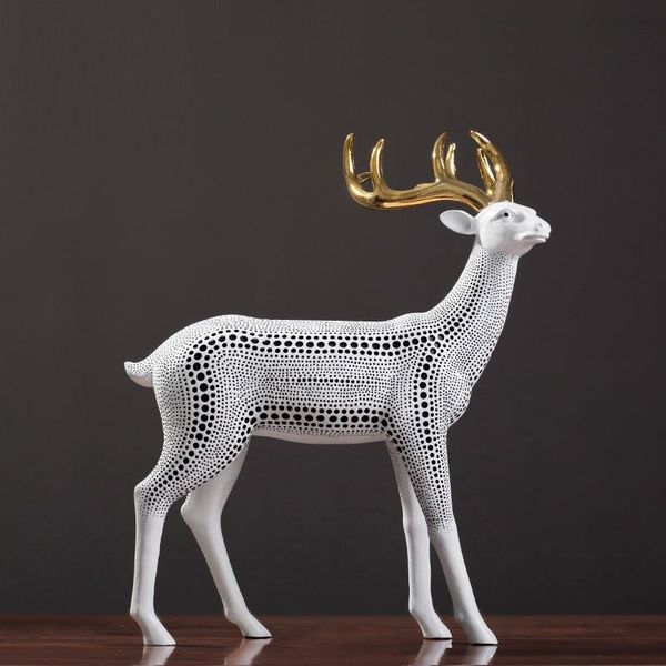 decorative objects & figurines 2021 nordic abstract arts animals wave point sika deer statue creative resin art&craft home decoration
decorative objects & figurines 2021 nordic abstract arts animals wave point sika deer statue creative resin art&craft home decoration