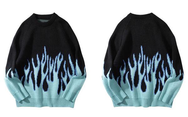 hip hop sweaters fire flame knitted sweater jumpers streetwear harajuku 2020 mens fashion casual pullover coats, White;black
hip hop sweaters fire flame knitted sweater jumpers streetwear harajuku 2020 mens fashion casual pullover coats, White;black