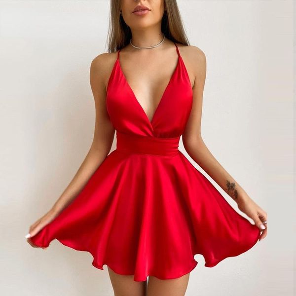 casual dresses 2021 summer fashion spaghetti strap deep v neck a line mini for women red wrap party bodycon dress, Black;gray
casual dresses 2021 summer fashion spaghetti strap deep v neck a line mini for women red wrap party bodycon dress, Black;gray