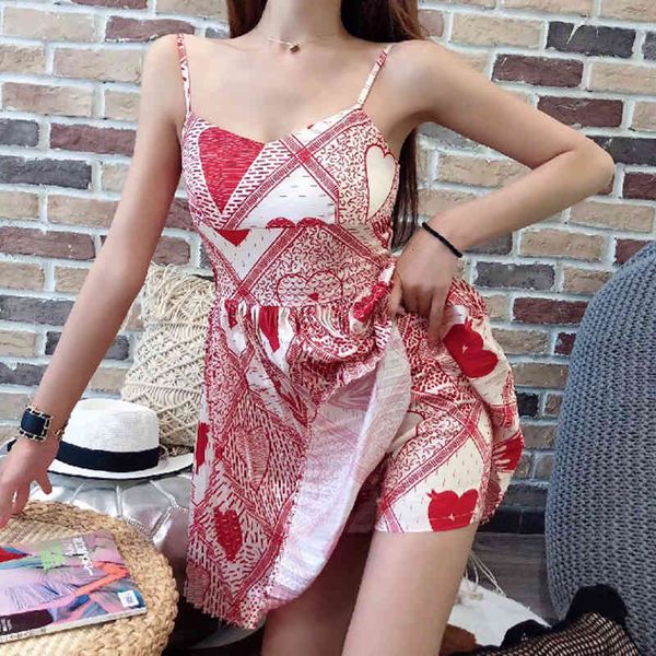 dress beach style printed playsuits women summer straps open back pleated a-line slim rompers nightclub, Black;gray
dress beach style printed playsuits women summer straps open back pleated a-line slim rompers nightclub, Black;gray