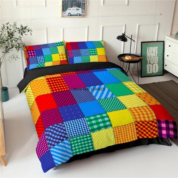 bedding sets 2/3pcs bed cover colorful 3d geometry set soft bedclothes twill bohemian print duvet with pillowcase
bedding sets 2/3pcs bed cover colorful 3d geometry set soft bedclothes twill bohemian print duvet with pillowcase
