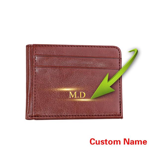card holders personalise id holder candy color men women mini wallet custom name business cover purse case bag, Brown;gray
card holders personalise id holder candy color men women mini wallet custom name business cover purse case bag, Brown;gray