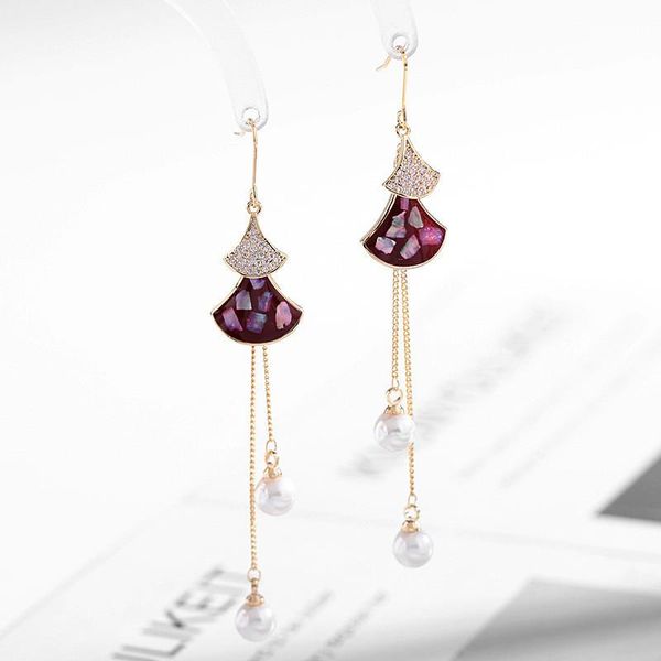 dangle & chandelier 2021 fashion fan-shaped earrings for women long skirt earings luxury wedding earring jewelry elegant tassel dangler, Silver
dangle & chandelier 2021 fashion fan-shaped earrings for women long skirt earings luxury wedding earring jewelry elegant tassel dangler, Silver