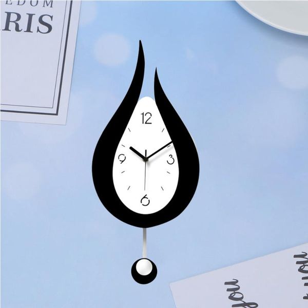 creative wall clock acrylic elegant wonderful swinging water drop shape (without battery) clocks
creative wall clock acrylic elegant wonderful swinging water drop shape (without battery) clocks