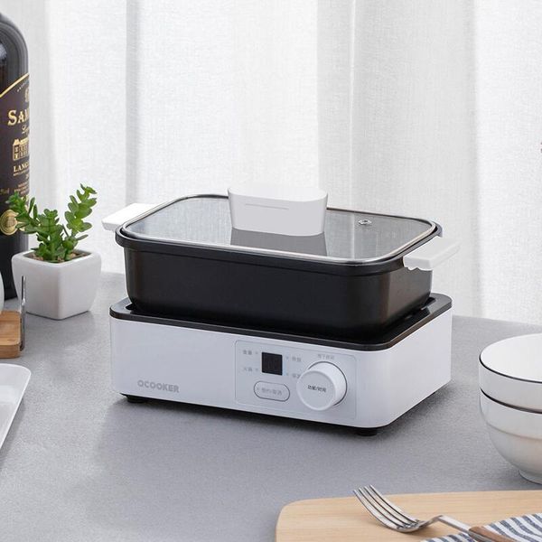 small electric boiling pot, multi-function lunch machine, separate partition, household heating pot cooker skillets
small electric boiling pot, multi-function lunch machine, separate partition, household heating pot cooker skillets