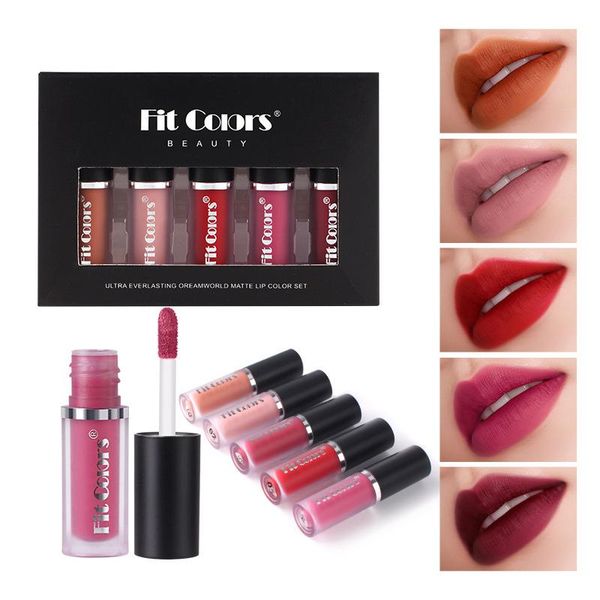 lip gloss 5pcs/set velvet matte waterproof natural moisturizing easy to wear long lasting hydrating makeup tslm2
lip gloss 5pcs/set velvet matte waterproof natural moisturizing easy to wear long lasting hydrating makeup tslm2